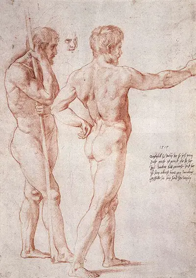 Nude Study Raphael